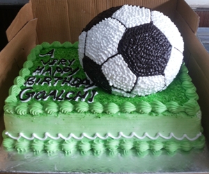 2 Kg Football Cake
