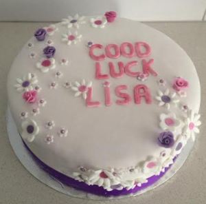 Fondant Good Luck Cake