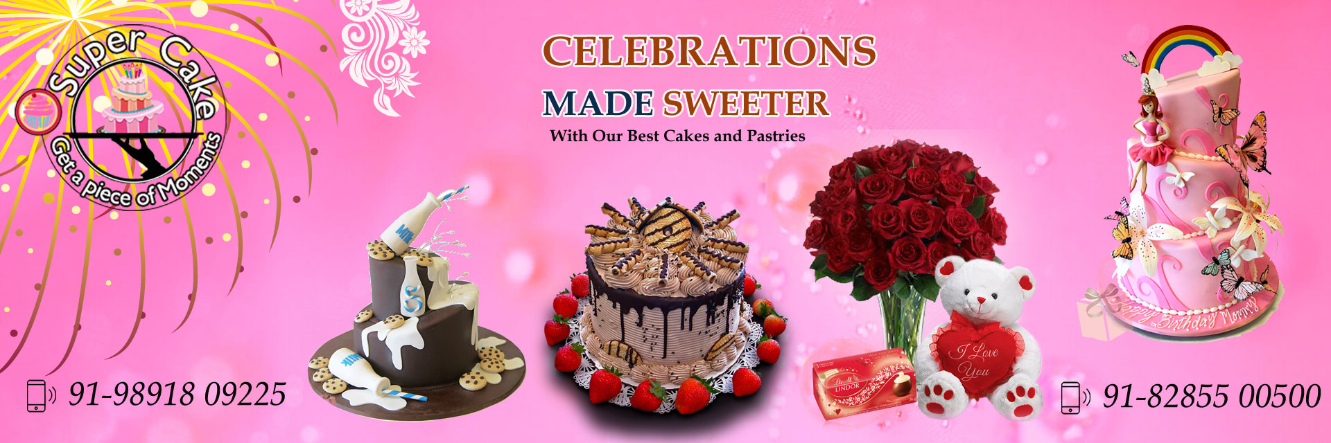 Cake and Flowers delivery in noida