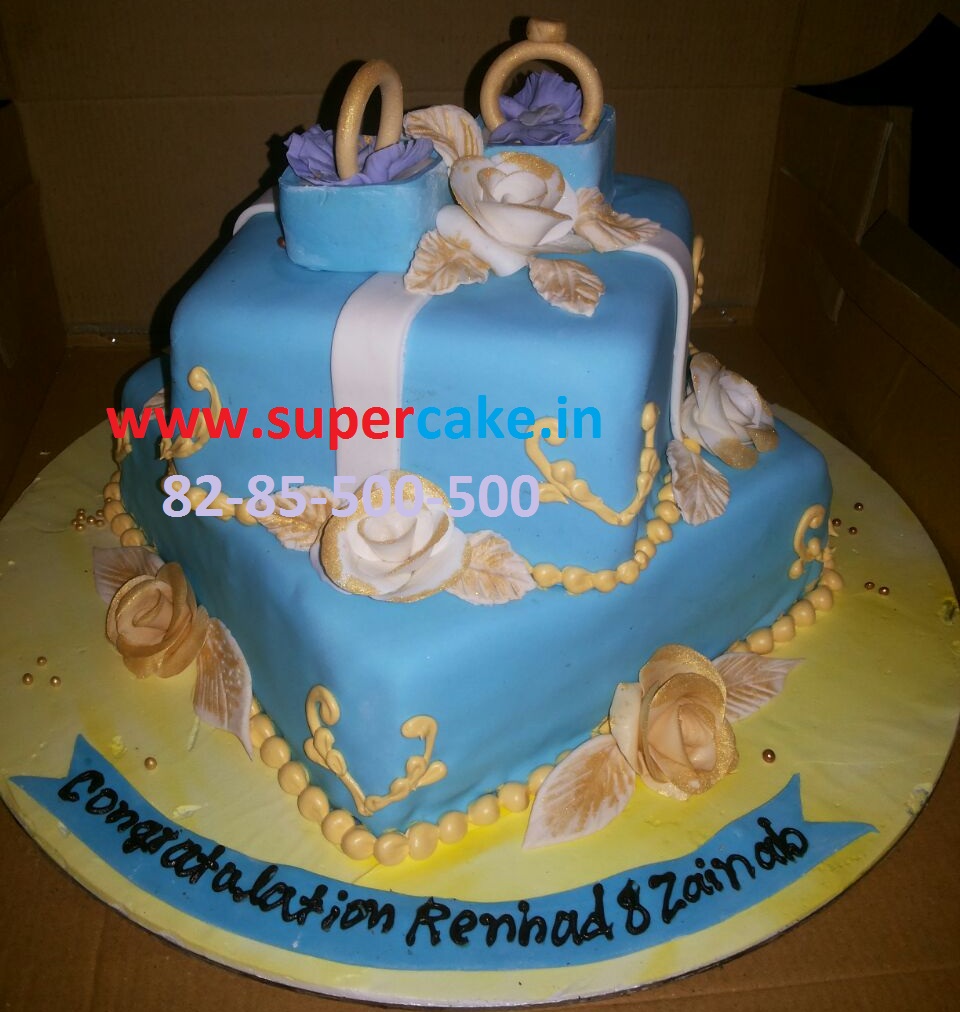 Vanilla Kings Cake - 5KG | Cake Delivery in Kollam | CakesKart